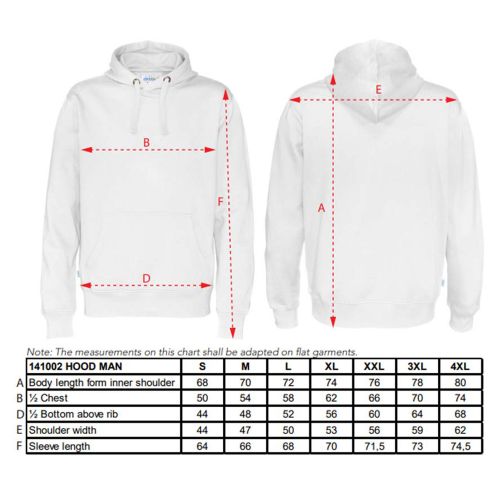 Hoodie heren fairtrade - Afbeelding 19